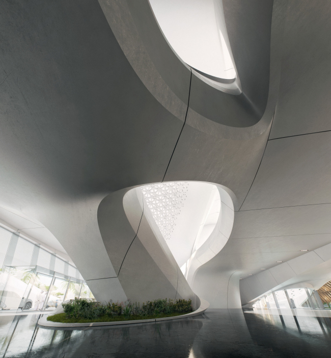 ����-�������� �������� Bee�ah. ������������: MIR � Zaha Hadid Architects