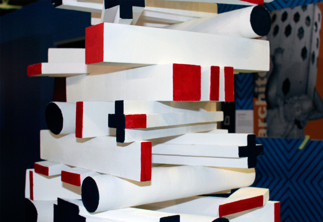 Object by Levon Airapetov and Valeria Preobrazhenskaya. "Genetic Code" Project by Elena Petukhova. "Zodchestvo" 2014. Photo � Julia Tarabarina, Archi.ru