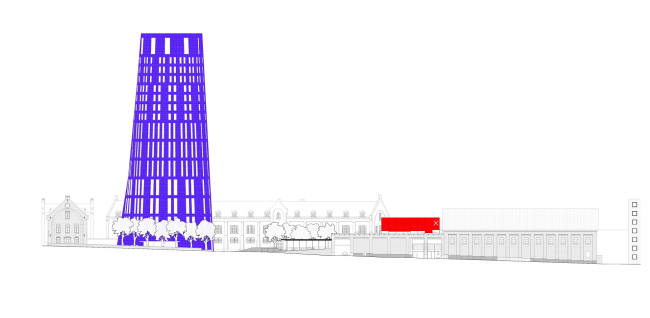 ����� ����� Charleroi Danses � ��������� ������� � Ateliers Jean Nouvel & MDW Architecture