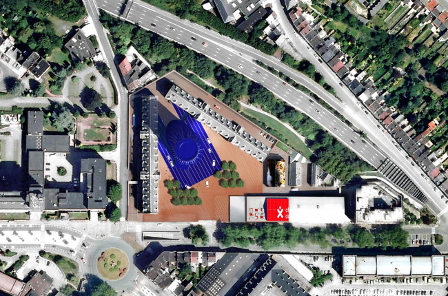 ����� ����� Charleroi Danses � ��������� ������� � Ateliers Jean Nouvel & MDW Architecture
