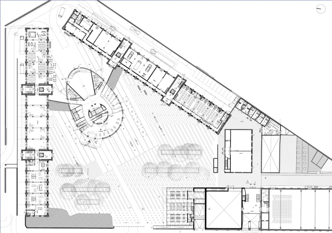 ����� ����� Charleroi Danses � ��������� ������� � Ateliers Jean Nouvel & MDW Architecture