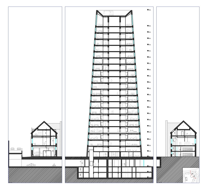 ����� ����� Charleroi Danses � ��������� ������� � Ateliers Jean Nouvel & MDW Architecture
