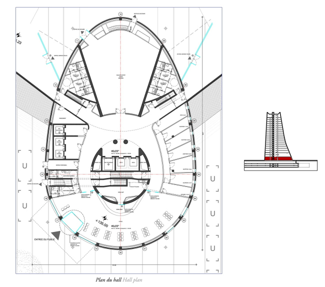 ����� ����� Charleroi Danses � ��������� ������� � Ateliers Jean Nouvel & MDW Architecture