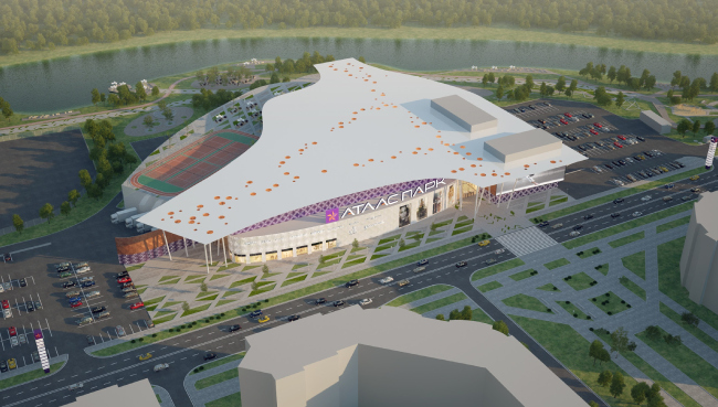Shopping and entertainment center "Atlaspark" in Zhukovsky � UNK project
