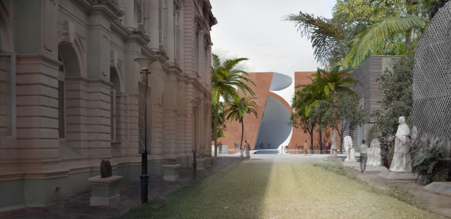 ����� ������ ������ ��. ���� ����� ���� � �������� �����. ������������� Steven Holl Architects