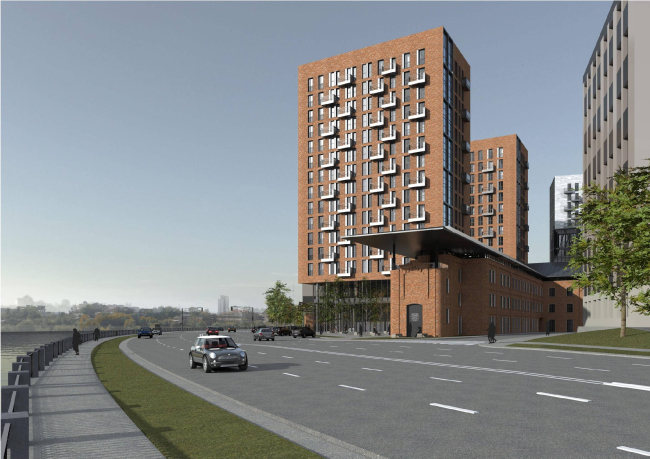 Проект многофункционального жилого комплекса на Павелецкой набережной