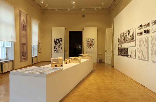 Exhibition in the Museum of Architecture, May 2014. Volkhonka Quarters - Culture Territory - Volkhonka Archive. Architectural and town-planning survey  "Ostozhenka" Bureau
