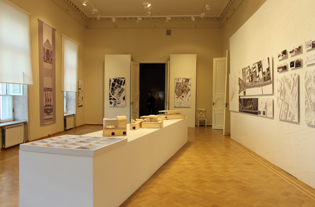 Exhibition in the Museum of Architecture, May 2014. Volkhonka Quarters - Culture Territory - Volkhonka Archive. Architectural and town-planning survey � "Ostozhenka" Bureau