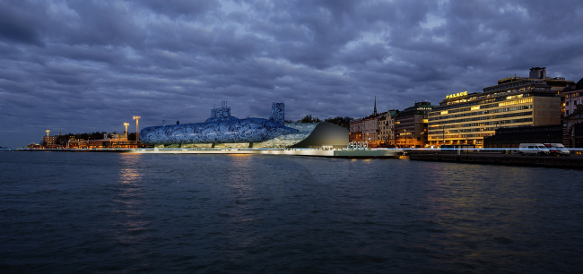 Музей Гуггенхайма в Хельсинки. Конкурсный проект © Мастерская «Четвертое измерение»