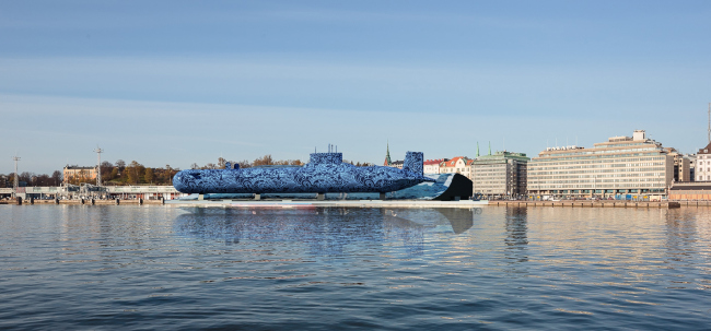 Guggenheim Museum in Helsinki. Contest project  "Fourth Dimension"