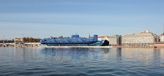 Guggenheim Museum in Helsinki. Contest project � "Fourth Dimension"