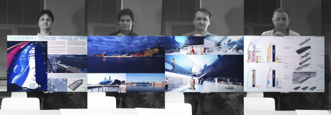 Guggenheim Museum in Helsinki. Contest project � "Fourth Dimension"