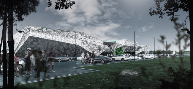 Multifunctional retail center "Five Planets" � Totan Kuzembaev Architectural Studio