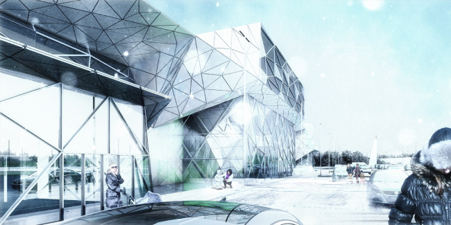 Multifunctional retail center "Five Planets" � Totan Kuzembaev Architectural Studio