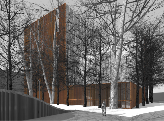 South facade  Sergey Skuratov ARCHITECTS