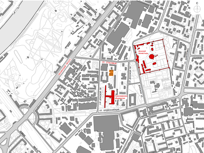 Location plan  Sergey Skuratov ARCHITECTS