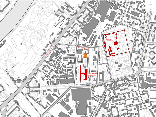 Location plan © Sergey Skuratov ARCHITECTS