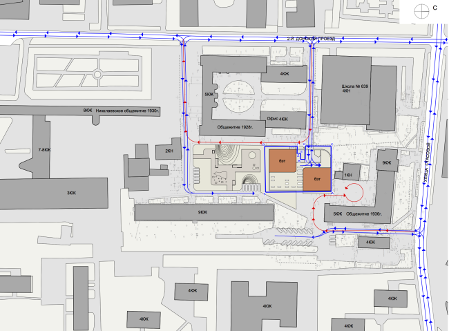 Location plan © Sergey Skuratov ARCHITECTS