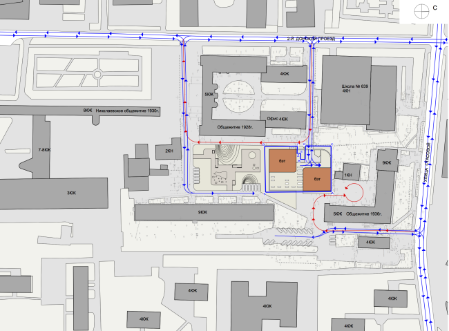 Location plan  Sergey Skuratov ARCHITECTS