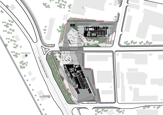 Concepts of the HQ's of "Sportmaster" and "O'Stin". Authors: UNK Project