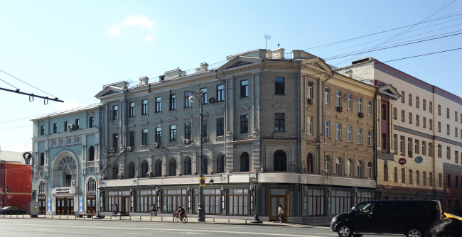 Main facade. "Electrotheater Stanislavsky". Photo  Wowhaus