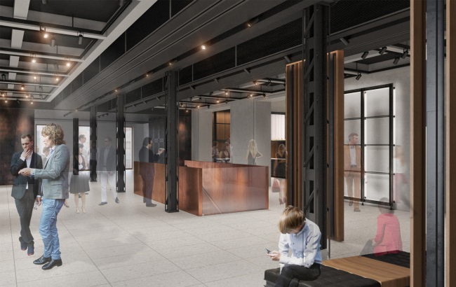 Foyer. Project. "Electrotheater Stanislavsky". 2014 � Wowhaus