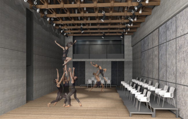 Minor stage. Project. "Electrotheater Stanislavsky". 2014 � Wowhaus