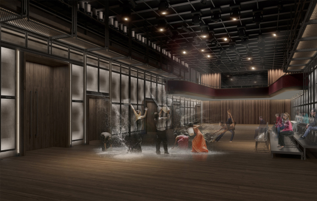 Main hall, project. "Electrotheater Stanislavsky". 2014 � Wowhaus