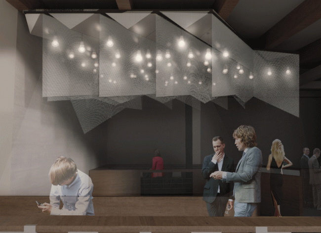 Hall of the minor stage. Project. "Electrotheater Stanislavsky". 2014 � Wowhaus