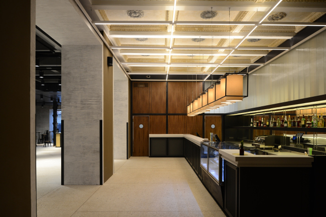 Foyer and bar "Noor". "Electrotheater Stanislavsky". Photo � Ilia Ivanov, 2014