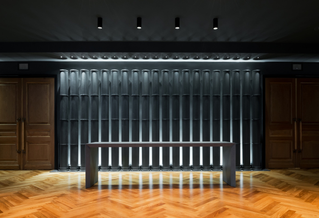 Entrance to the main hall. "Electrotheater Stanislavsky". Photo � Ilia Ivanov, 2014