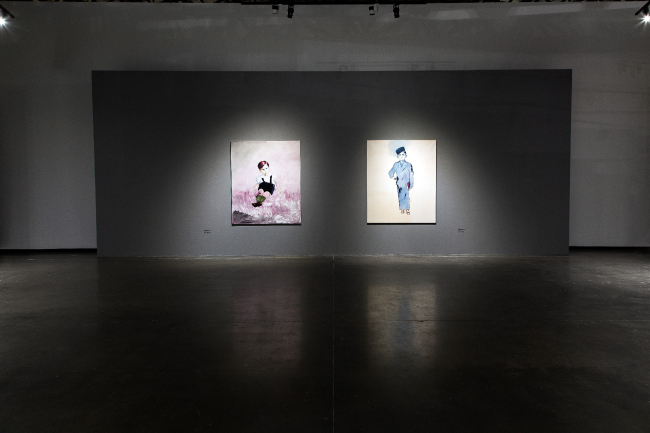 The exhibition "Losing Face" by Jan Vanriet. Photo: Danila Remizov