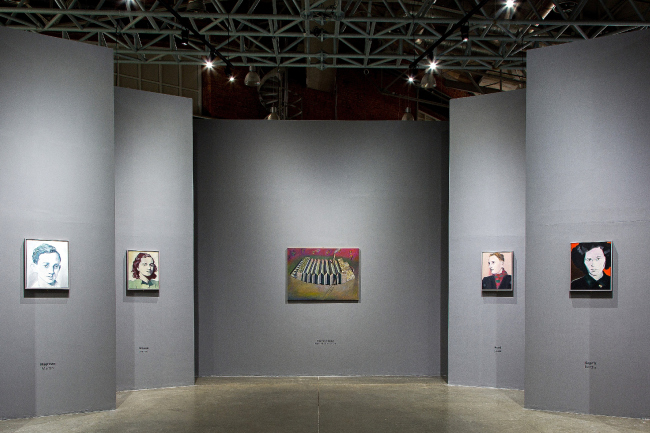 The exhibition "Losing Face" by Jan Vanriet. Photo: Danila Remizov