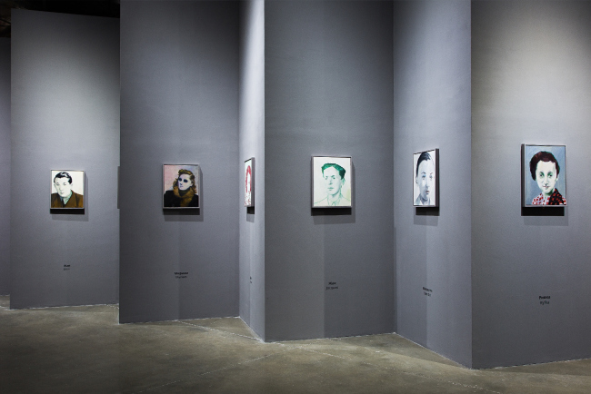 The exhibition "Losing Face" by Jan Vanriet. Photo: Danila Remizov