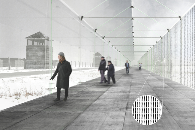 Auschwitz Memorial Complex. Memory Gallery � Arch group