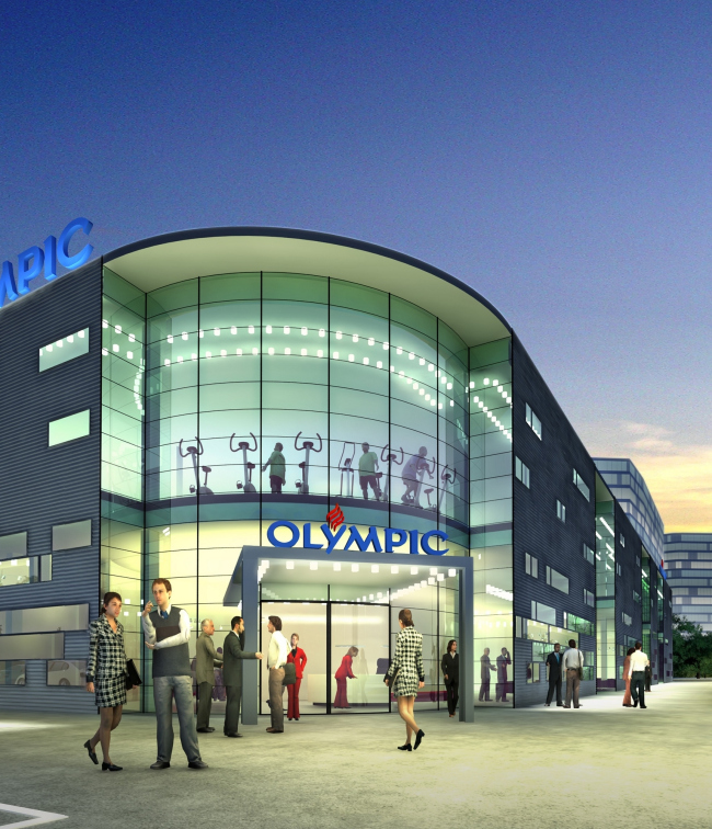 Sports and Recreation complex � "A.Len" Architectural Bureau