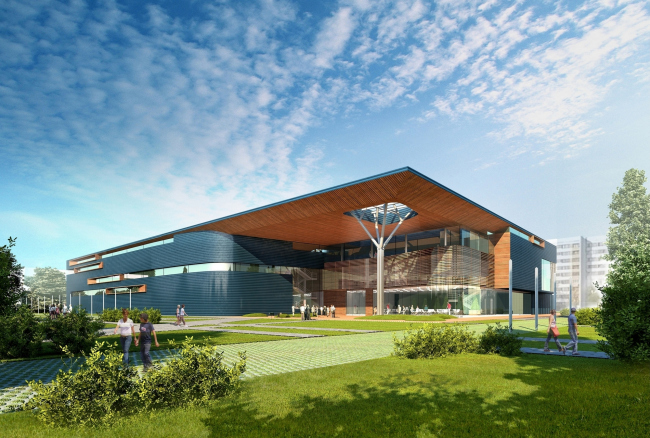 Youth Sports School � "A.Len" Architectural Bureau
