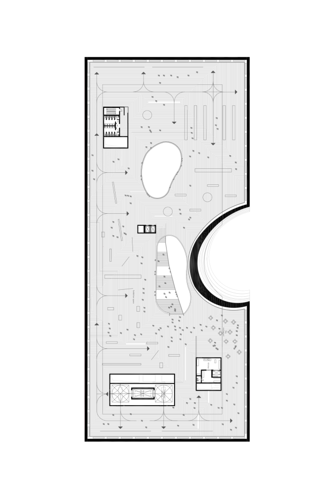 Plan of the top museum floor  DNK AG