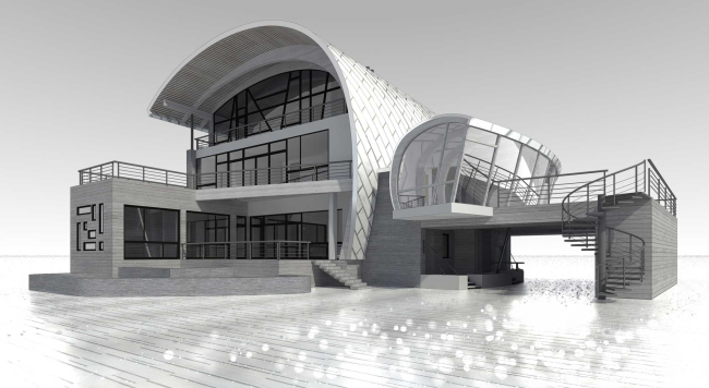 Country house. Project � Roman Leonidov architectural bureau