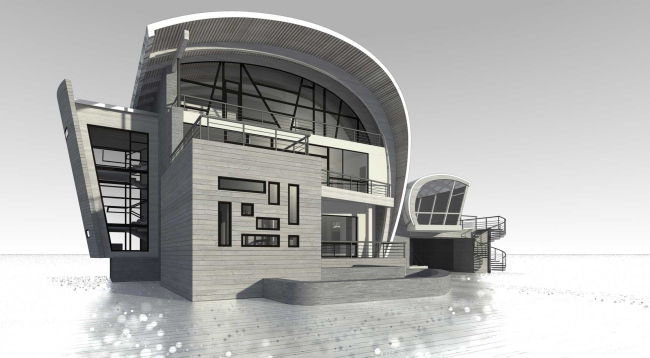 Country house. Project � Roman Leonidov architectural bureau