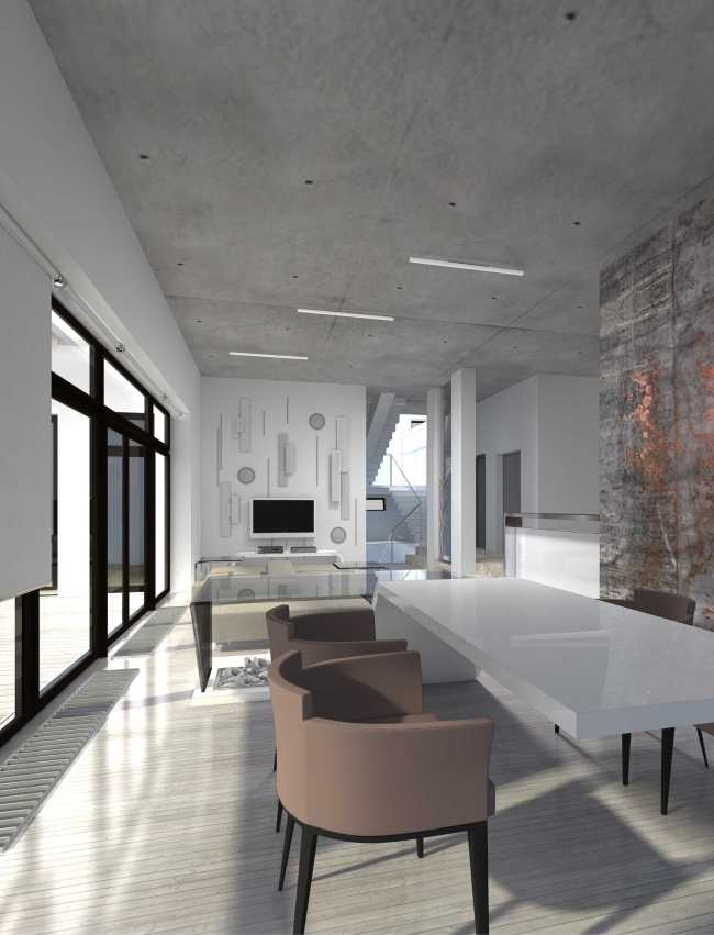 Country house. Interior design project � Roman Leonidov architectural bureau