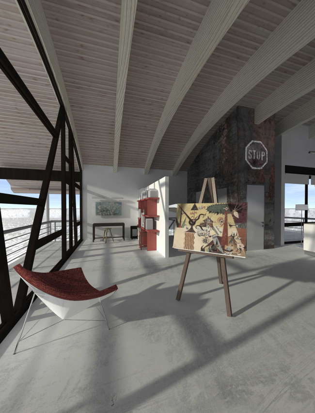 Country house. Interior design project � Roman Leonidov architectural bureau