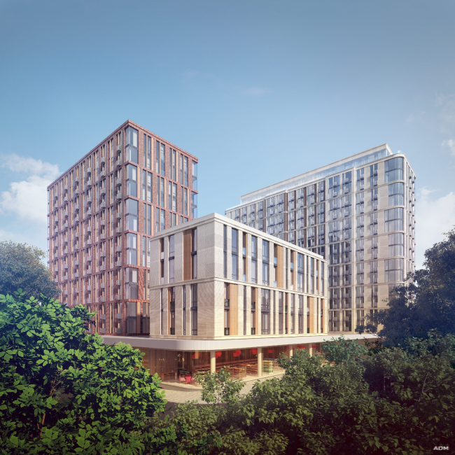 Multifunctional residential complex on the Vorobyevskoe Highway � ADM