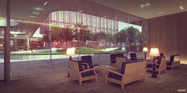 Multifunctional residential complex on the Vorobyevskoe Highway. Interior � ADM