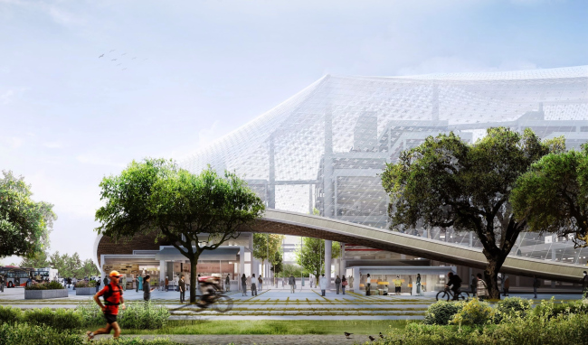 ����� ������ Google. BIG � Heatherwick Studio. �����������:  Google 