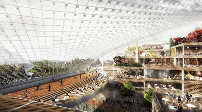 ����� ������ Google. BIG � Heatherwick Studio. �����������:  Google 