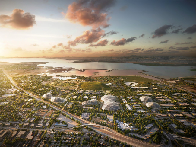 ����� ������ Google. BIG � Heatherwick Studio. �����������:  Google 