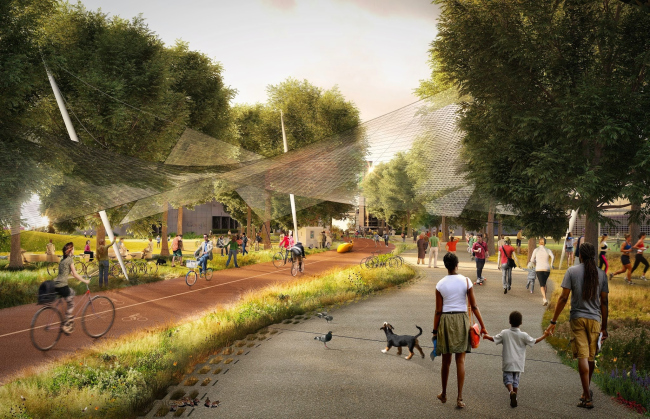 ����� ������ Google. BIG � Heatherwick Studio. �����������:  Google 