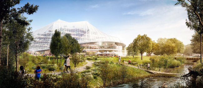����� ������ Google. BIG � Heatherwick Studio. �����������:  Google 