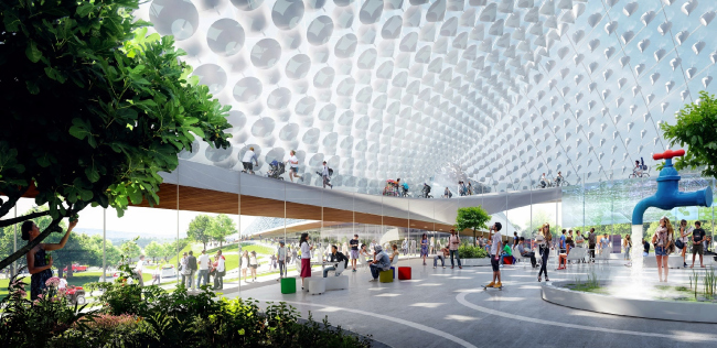 ����� ������ Google. BIG � Heatherwick Studio. �����������:  Google 